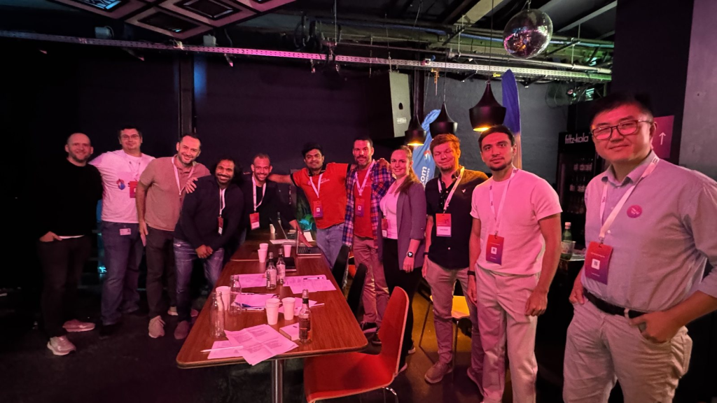The Expert Jury deliberating in a closed room while shortlisting hackathon teams.